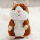 🐹 Last Day Only £ 8.99 ！！🎅Talking Hamster Plush – repeats whatever you say, auto head-shaking, hilarious fun for kids & adults