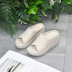 ⏰️Last Day For Free Shipping✨ Elevation 5.5 cm Inclined Heel Sandals – Comfortable Lift, Stylish Design & Perfect for Daily Wear 🌸