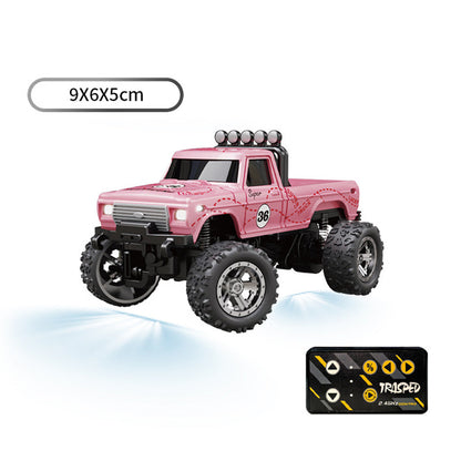 🎅New Year Promotion🚙Alloy LED Lights Remote Control Car Model