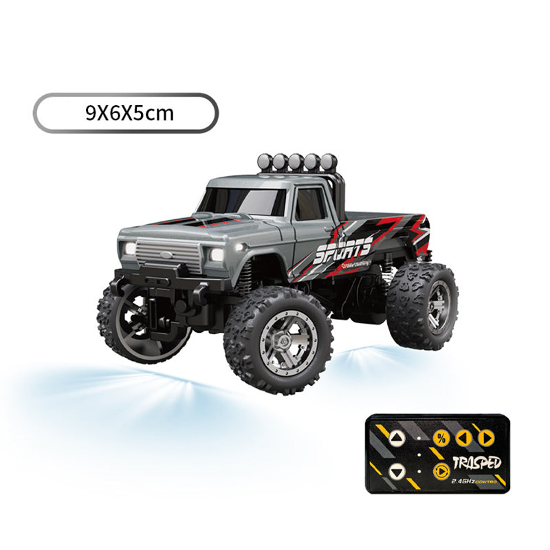 🎅New Year Promotion🚙Alloy LED Lights Remote Control Car Model