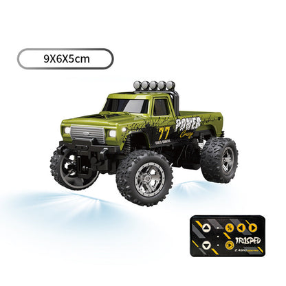 🎅New Year Promotion🚙Alloy LED Lights Remote Control Car Model