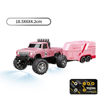 🎅New Year Promotion🚙Alloy LED Lights Remote Control Car Model
