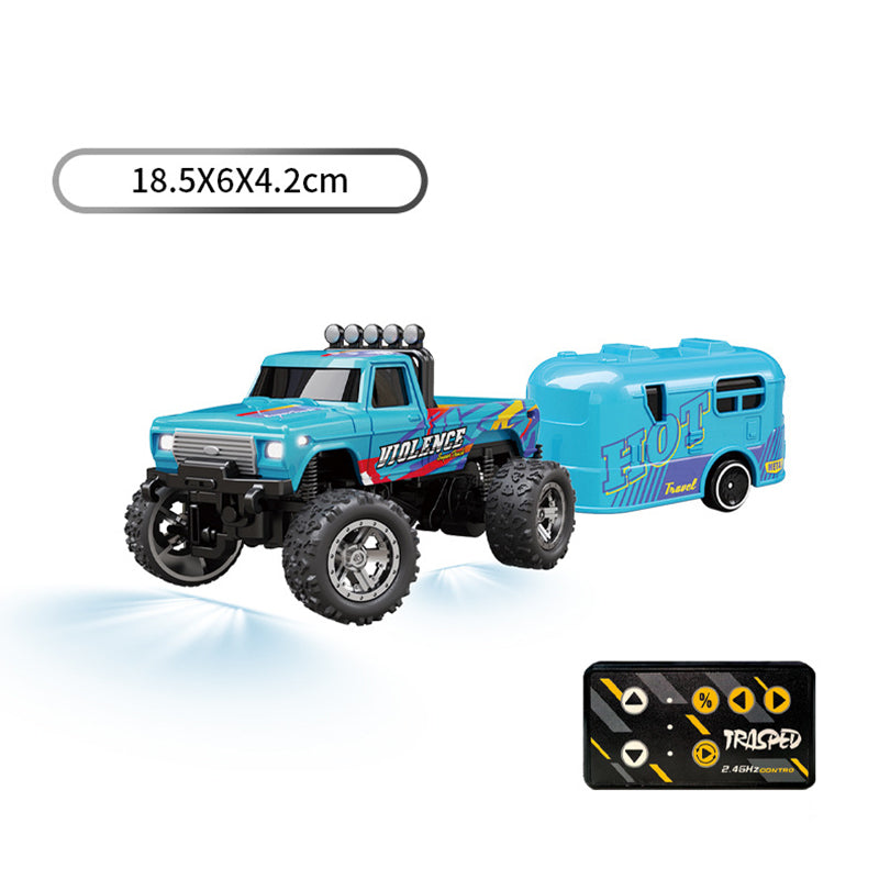 🎅New Year Promotion🚙Alloy LED Lights Remote Control Car Model