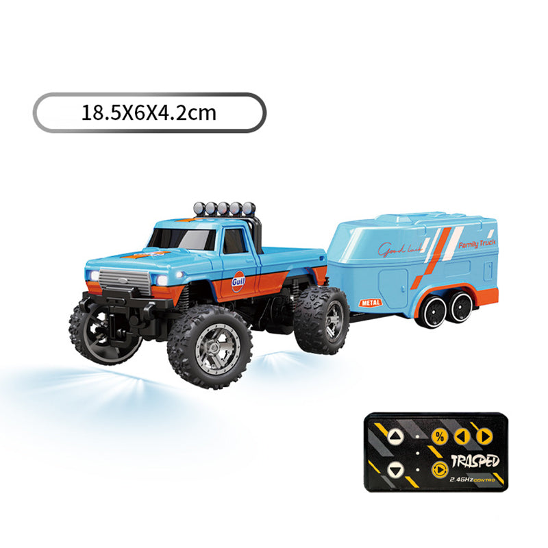 🎅New Year Promotion🚙Alloy LED Lights Remote Control Car Model