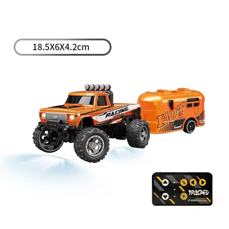 🎅New Year Promotion🚙Alloy LED Lights Remote Control Car Model
