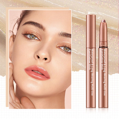 😍Buy 2 Get 1 Free💗Pearlescent Matte Multi-Colour Smudge Eyeshadow Pencil