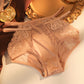 Seamless Ice Silk Lace Panties