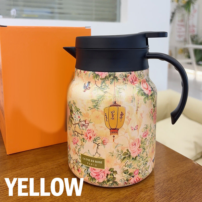 🔥time-limited discount🔥1000ml Vacuum Insulated Teapot with Strainer