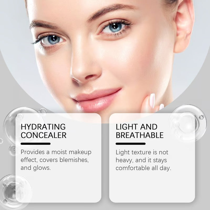 💖BUY 1 GET 1 FREE with FREE BRUSH!!💖Under Eye Brightener, Conceal & Brighten Dark Circles