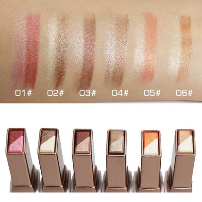 💞BUY 1 GET 1 FREE + 50% OFF! 🥳50K+ SOLD!🖌️ Dual Shimmer Gradient Eyeshadow Stick