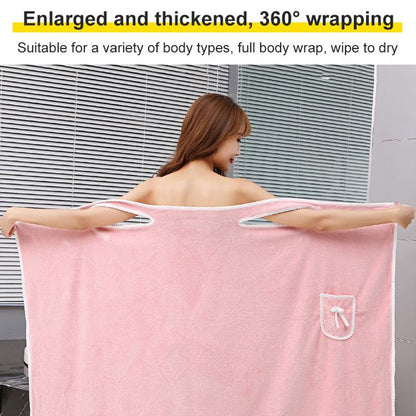 🔥HOT SALE 49% OFF 🎁Plus Size Women's Wearable Shower Skirt
