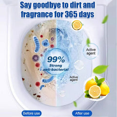 🔥Summer Sale 50% off+BUY 3 GET 2 FREE🔥Lemon Scent Toilet Bowl Cleaner Tablets