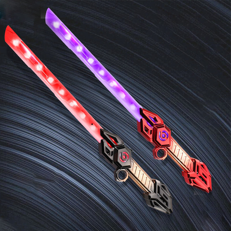 2-in-1 Retractable Double-Head Laser Sword Toy（50% OFF）