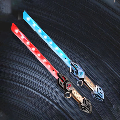 2-in-1 Retractable Double-Head Laser Sword Toy（50% OFF）