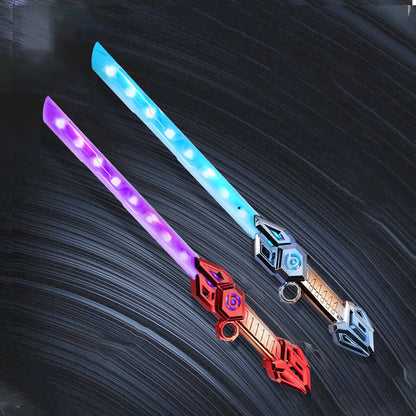 2-in-1 Retractable Double-Head Laser Sword Toy（50% OFF）
