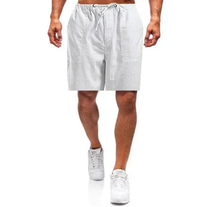 💥Last Day Special Sale 59% OFF ☀ Stay Cool, Stay Sharp - Men's Relaxed Linen Shorts ☀️