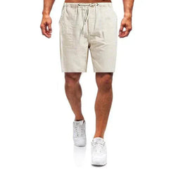 💥Last Day Special Sale 59% OFF ☀ Stay Cool, Stay Sharp - Men's Relaxed Linen Shorts ☀️