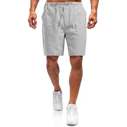 💥Last Day Special Sale 59% OFF ☀ Stay Cool, Stay Sharp - Men's Relaxed Linen Shorts ☀️