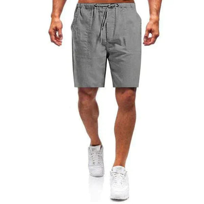 💥Last Day Special Sale 59% OFF ☀ Stay Cool, Stay Sharp - Men's Relaxed Linen Shorts ☀️