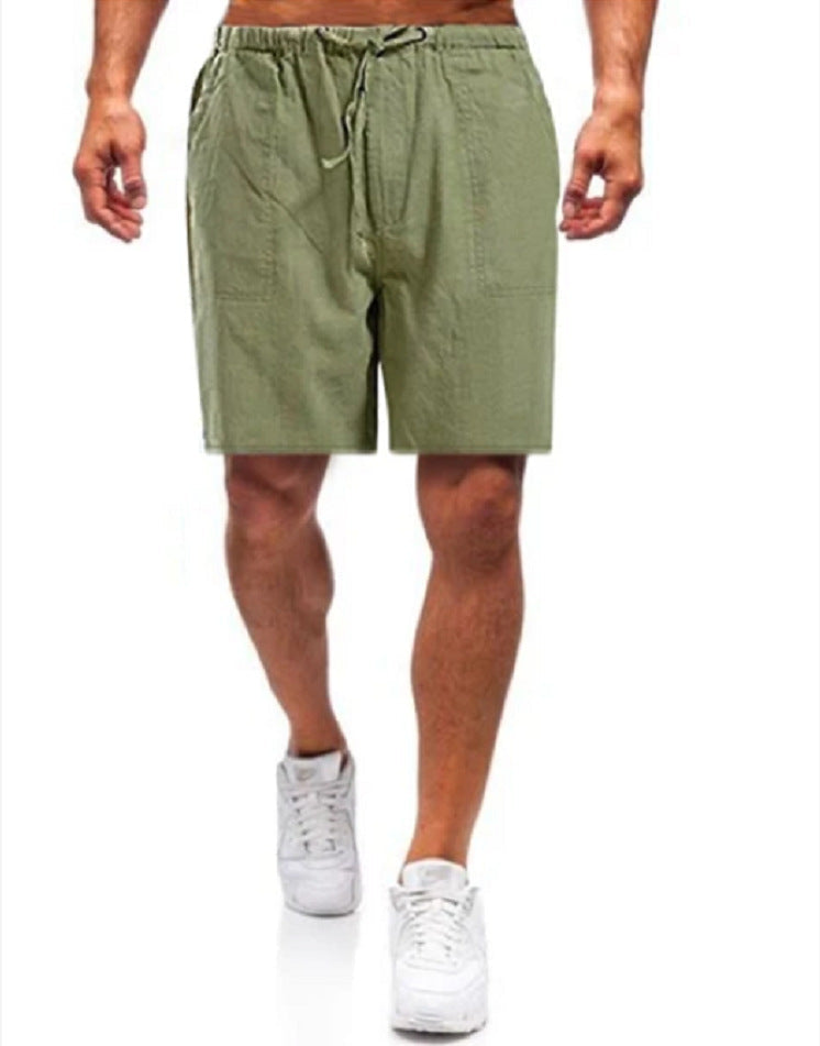 💥Last Day Special Sale 59% OFF ☀ Stay Cool, Stay Sharp - Men's Relaxed Linen Shorts ☀️