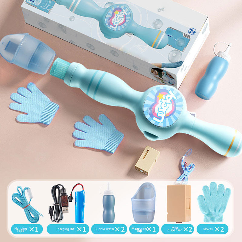 🔥Last Day 49% Off🔥Cute Magic Smoke Bubble Wand Set😍
