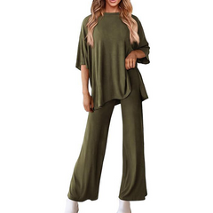 💖LAST DAY SALE 60% OFF💖Women's Casual Top & Pants Set