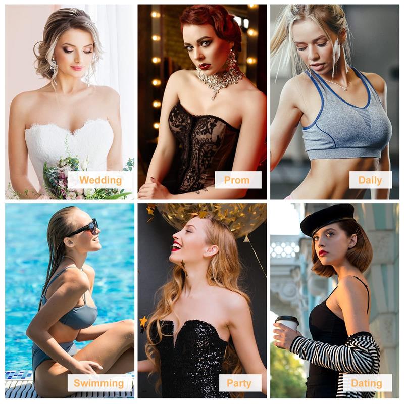 💗BUY 1 GET 1 FREE - 2 PAIRS - EACH ONLY ￡4.9!!🎁Adhesive Push-up Bra