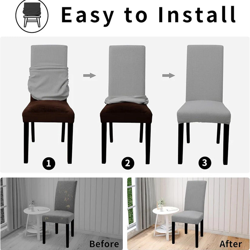 🪑🔥Universal Stretch One-Piece Chair Cover