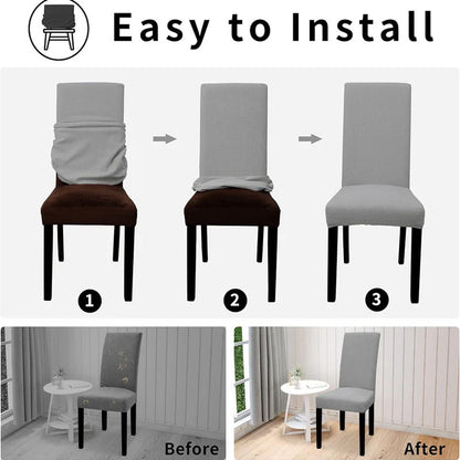 🪑🔥Universal Stretch One-Piece Chair Cover