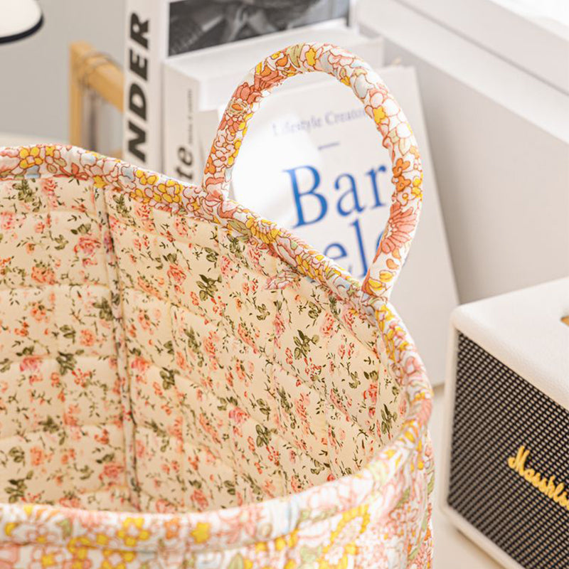 🎁Last Day Promotion 49% OFF🔥Portable Floral Fabric Storage Basket