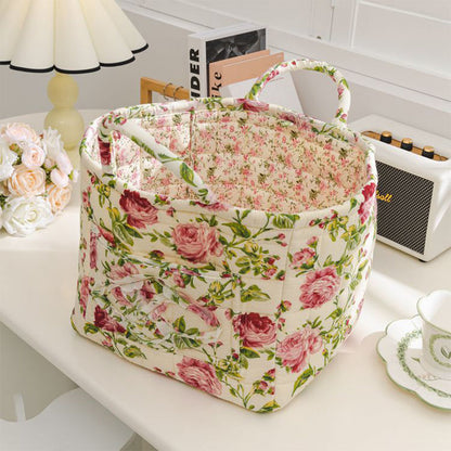 🎁Last Day Promotion 49% OFF🔥Portable Floral Fabric Storage Basket