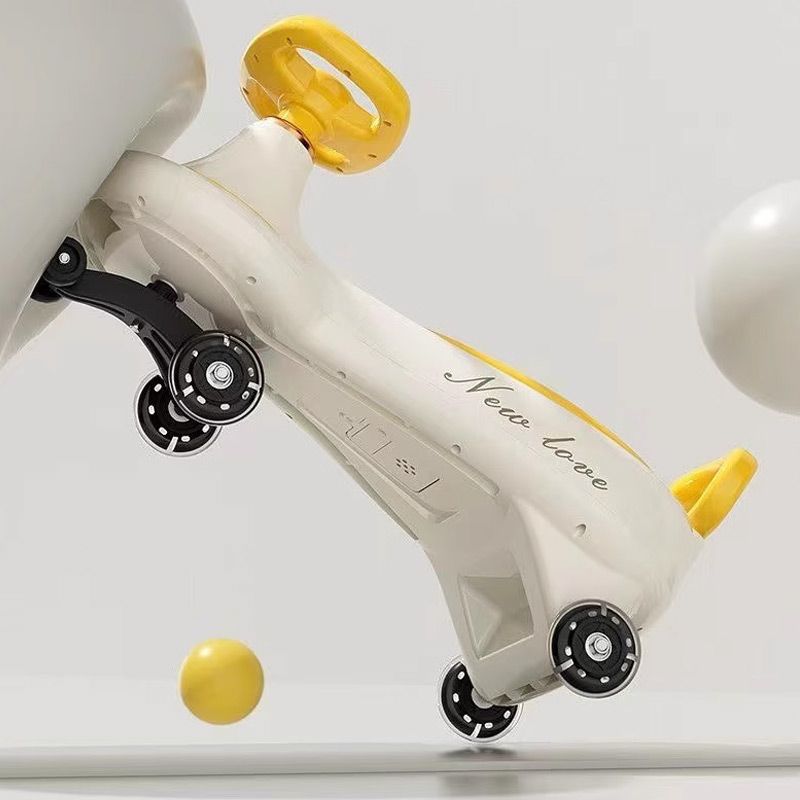 Children’s Wiggle Car Ride-on Toy with Bluetooth
