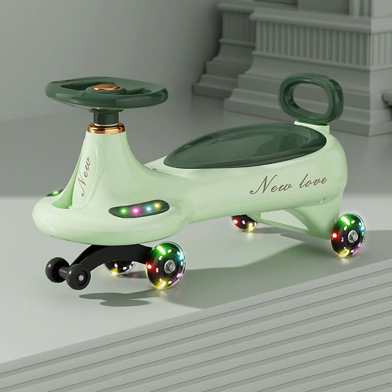 Children’s Wiggle Car Ride-on Toy with Bluetooth