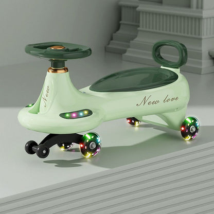 Children’s Wiggle Car Ride-on Toy with Bluetooth