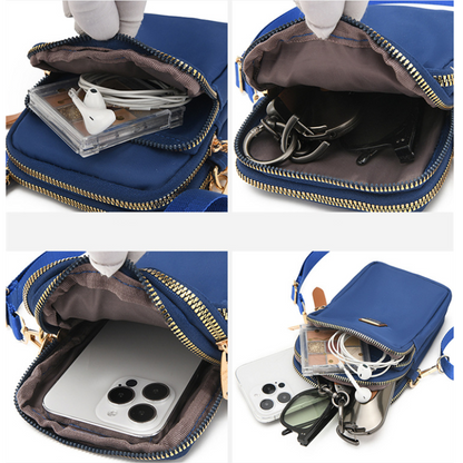 🎁Big Sale Today: BUY 1 GET 1 FREE!!💖Anti-Theft 3-Layer Shoulder Crossbody Bag