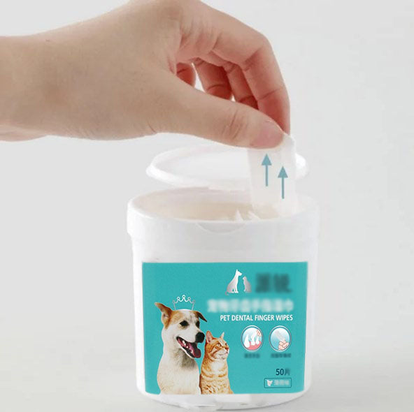 🐕Buy 2 Get 1 Free🐕Finger Wipes for Dental Cleaning of Pets