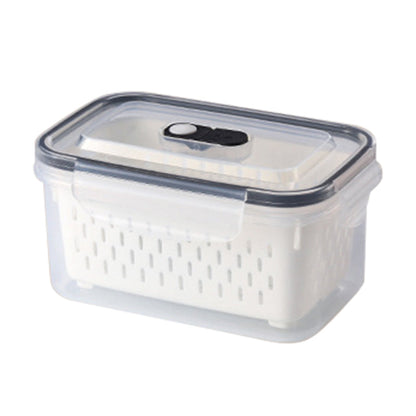 🔥Summer Hot Sale 49％ OFF💝2 in 1 Draining Fresh-Keep Food Container