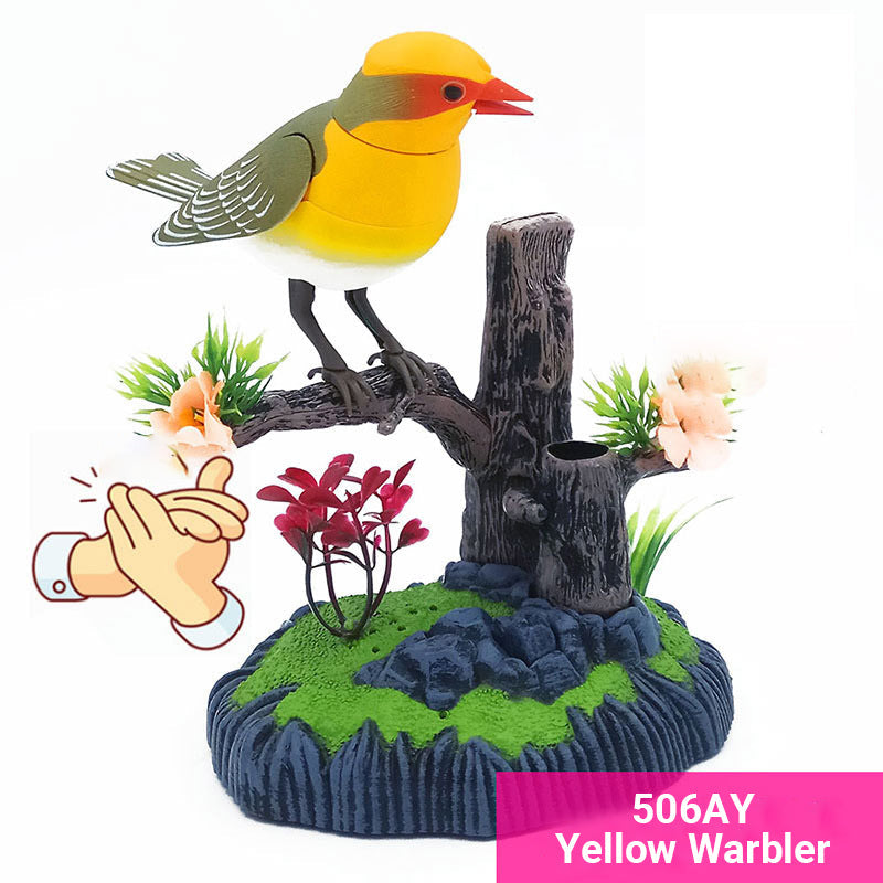 🐦Voice-Activated Chirping Bird Interactive Toy