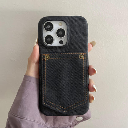 Vintage Phone Case with Card Slot for iPhone
