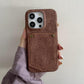 Vintage Phone Case with Card Slot for iPhone