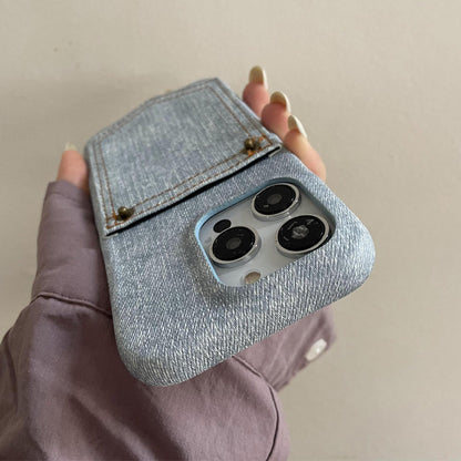 Vintage Phone Case with Card Slot for iPhone