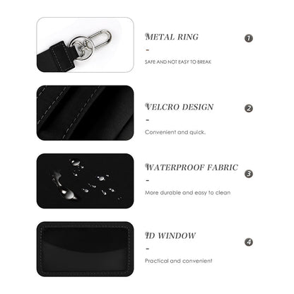 Waterproof Wristlet Wallet with ID Window