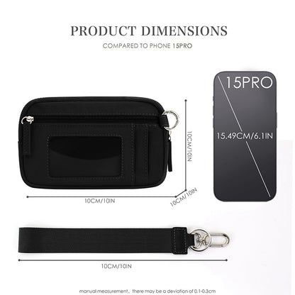 Waterproof Wristlet Wallet with ID Window