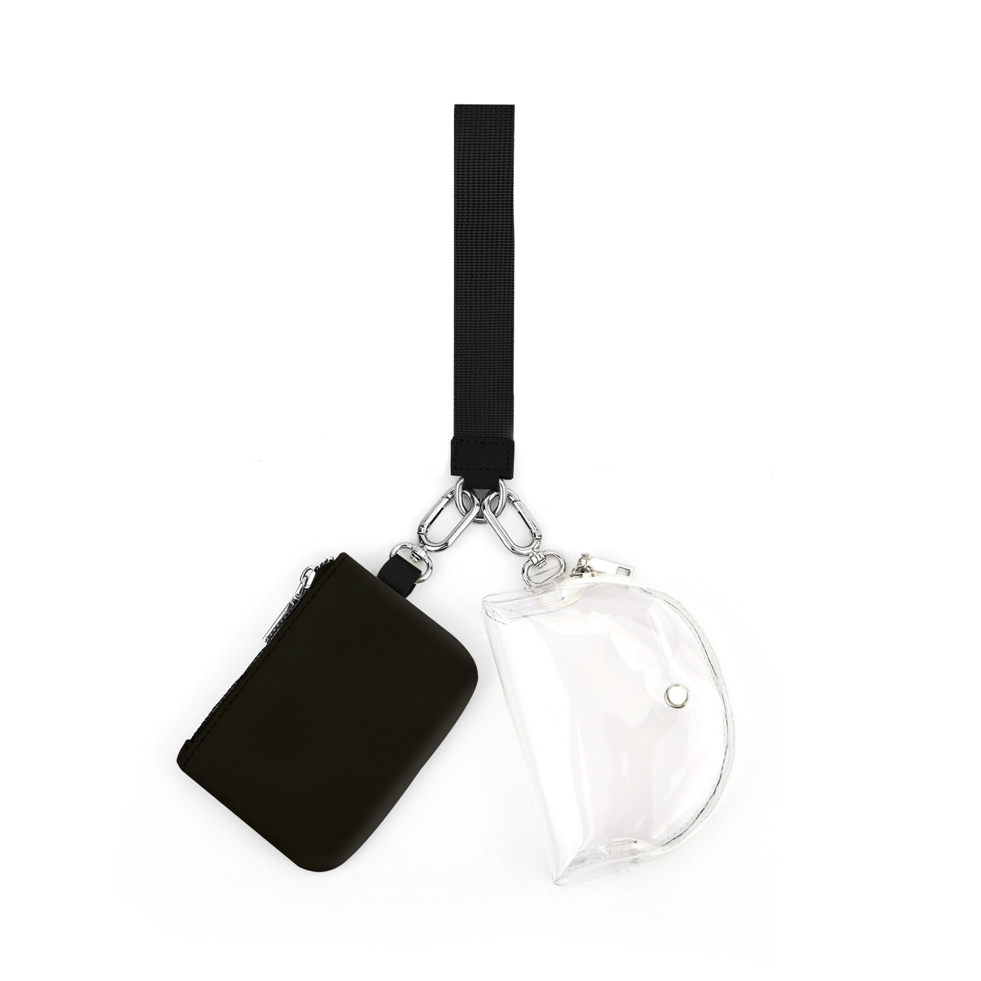 Portable Wristlet Wallet for Bank Card and Coin