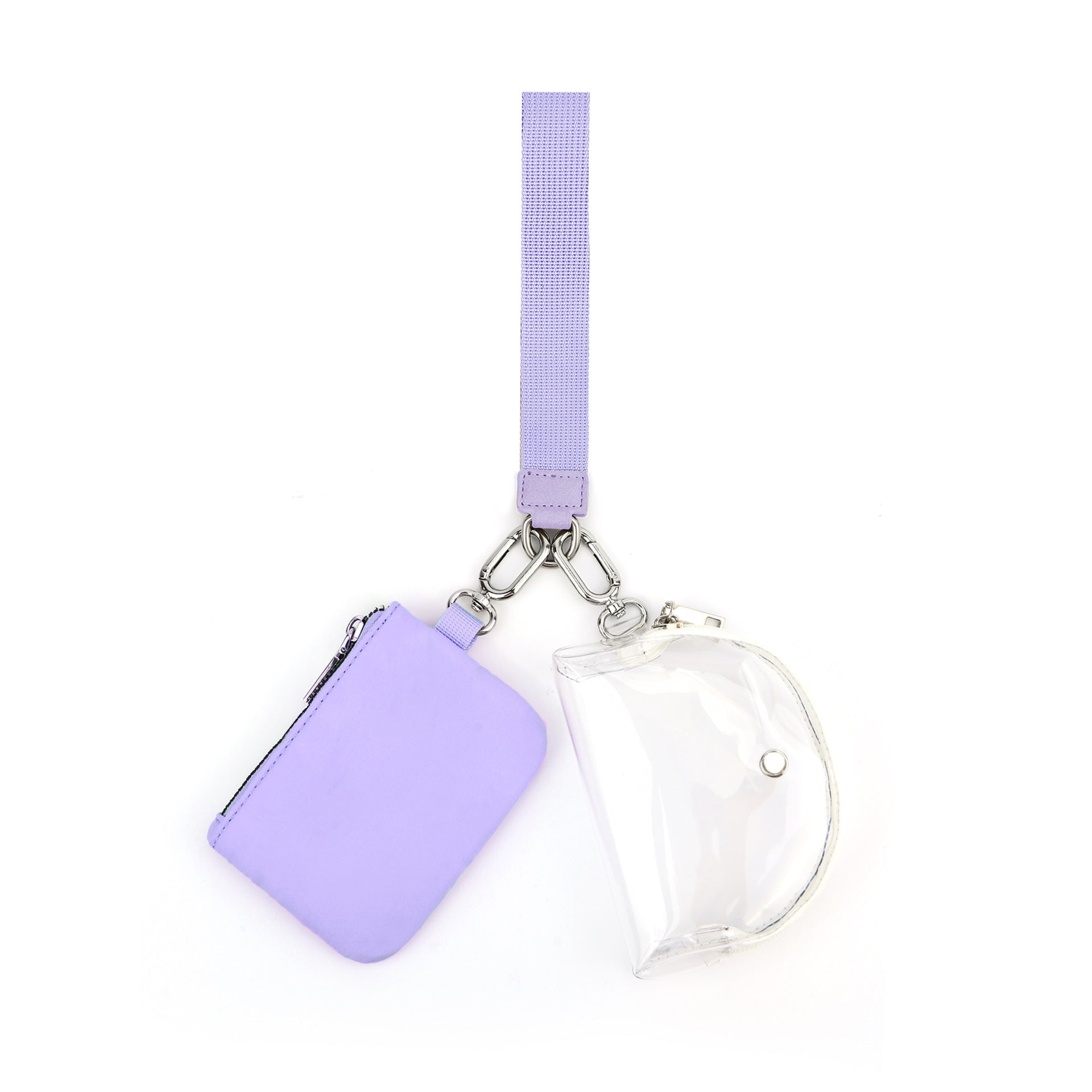 Portable Wristlet Wallet for Bank Card and Coin