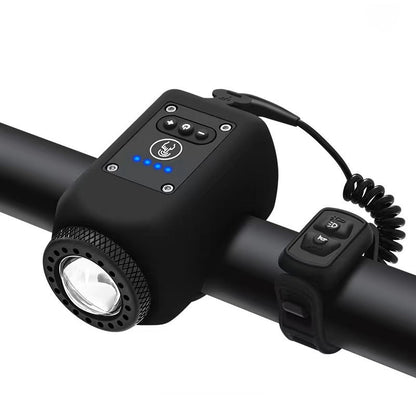 🔥Last Day Promotion 60% OFF🔥🔥Outdoor Waterproof Bike Headlight with Horn