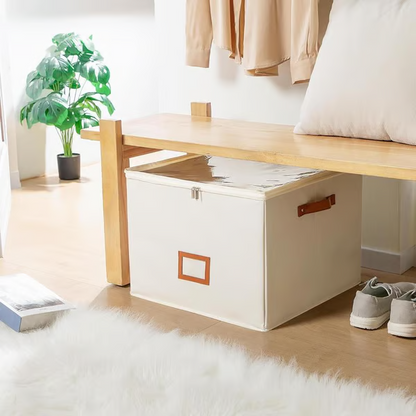 ⏰LIMITED TIME 49% OFF! 👟 Fabric Shoe Organizer Storage Box – Foldable, Large Capacity, Dustproof & Breathable for Closet & Bedroom 🧺✨