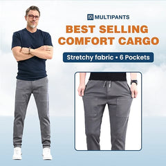 🎁Hot Sale 56% OFF🏆MultiPants – High Stretch Multi-pocket Durable Cargo Pants1