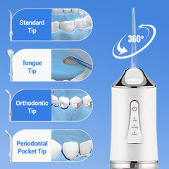 🦷💥 Last Day! Special Sale ✨⏰Portable Oral Irrigator Water Flosser⏳