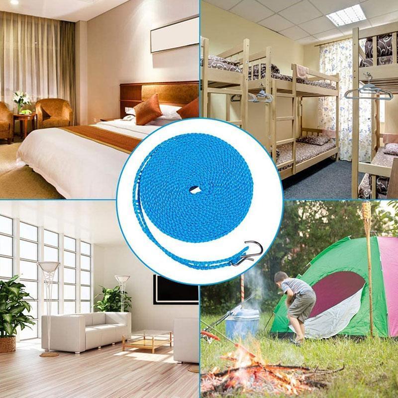 ✨ BUY 1 GET 1 FREE + 50% OFF! 🥳50K+ SOLD!💥Windproof Non-Slip Clothesline